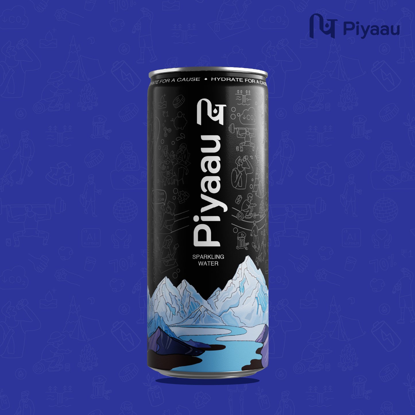 Piyaau Sparkling Water - 330ml